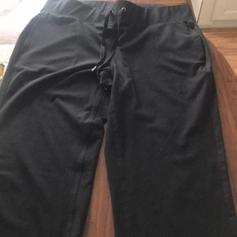 Black workout pants